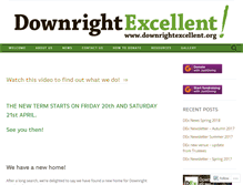 Tablet Screenshot of downrightexcellent.org